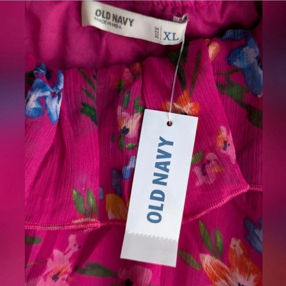 Old Navy Pink Maxi Dress XL NWT
